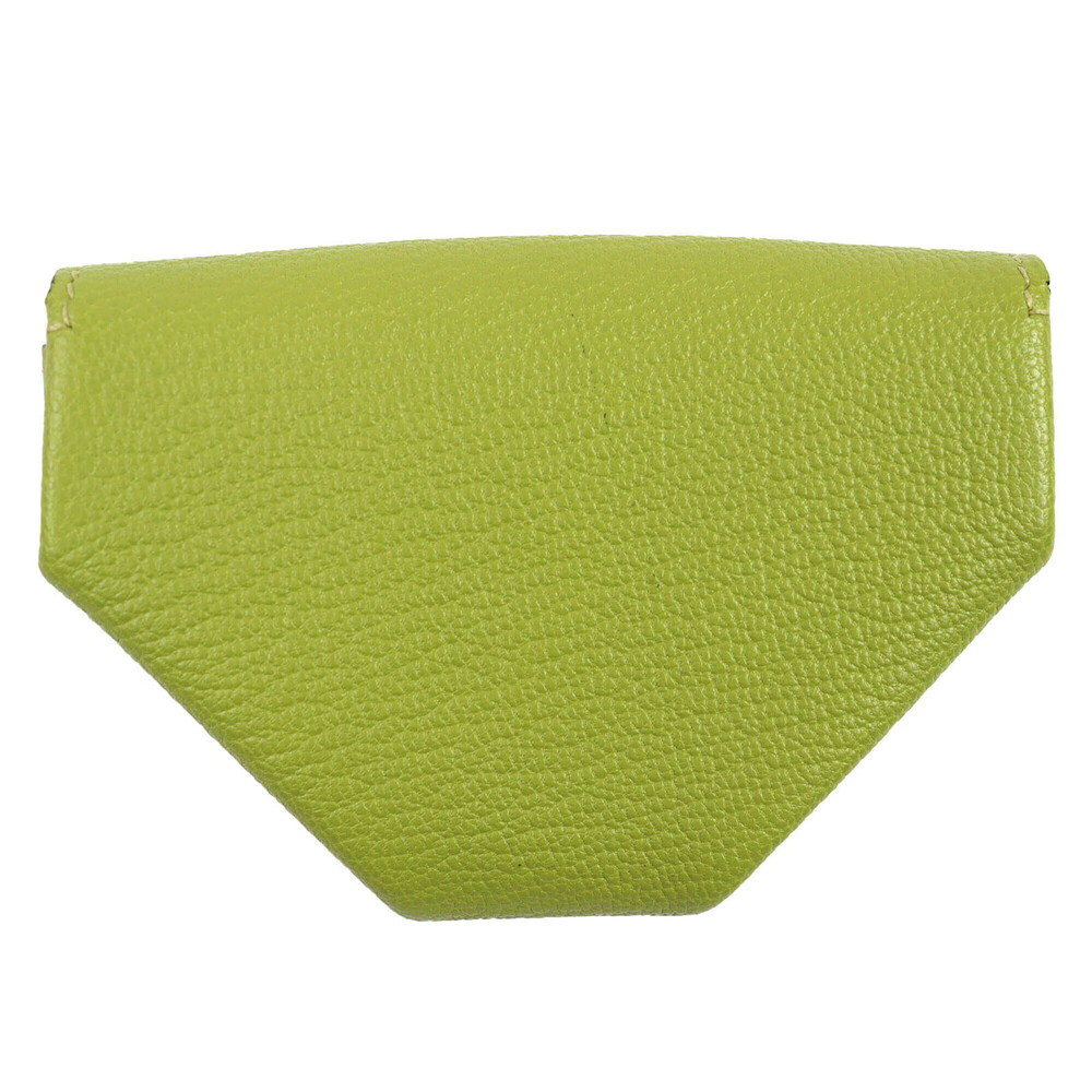 HERMES Le Vingt-Quatre 24 Chevre leather wallet in Vert Anise (anise green) w... - Picture 3 of 9